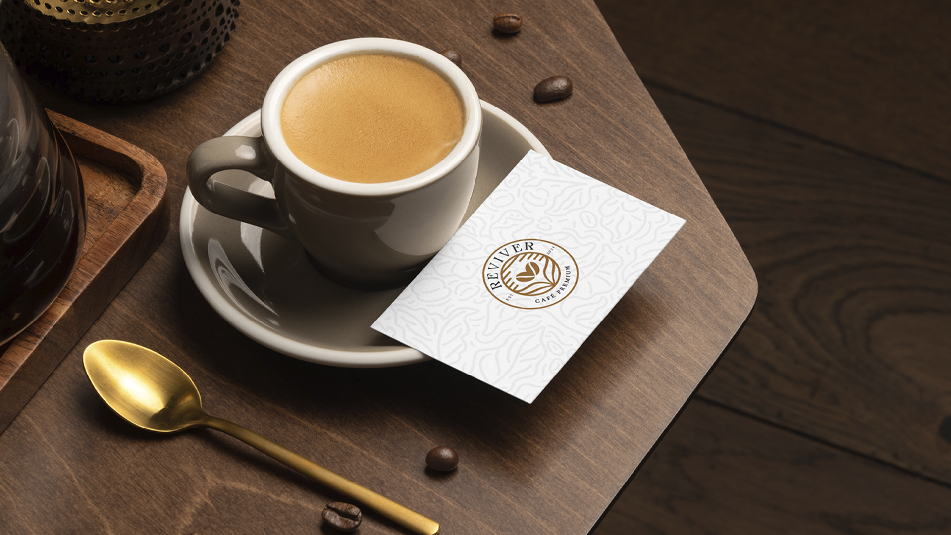 Café Reviver — Detalhe